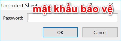 xóa mật khẩu excel