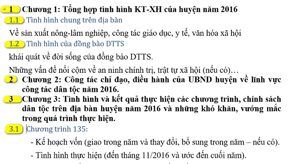 mục lục tự động word 2013 - 2010