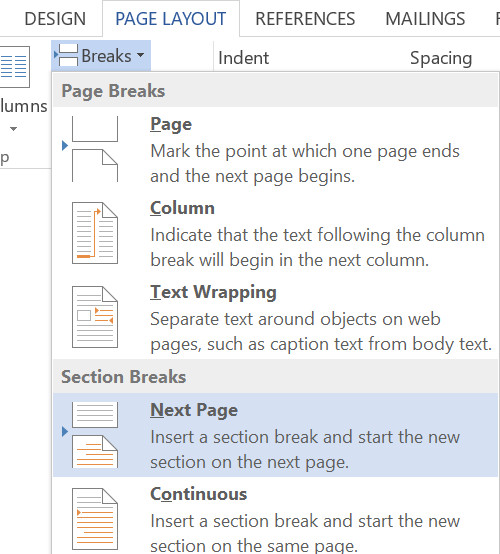 đánh số trang từ trang 3 trong word