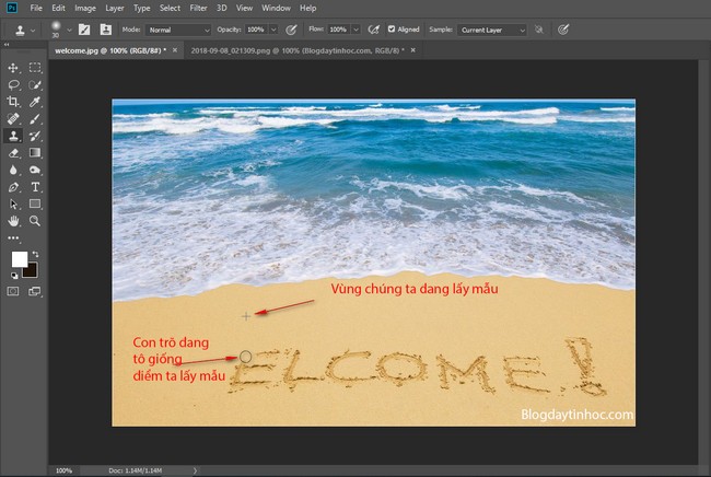 Xóa vật thể không cần thiết trong ảnh