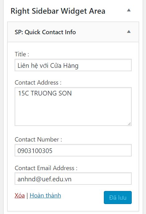 liên hệ cửa hàng