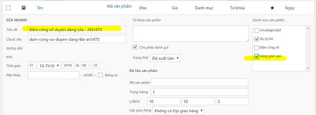 thêm danh mục giảm giá
