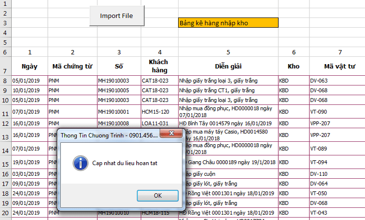 Lấy dữ liệu từ File Excel đang đóng bằng ADO VBA H2