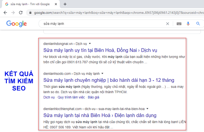 đào tạo SEO tại Biên Hòa - Đồng Nai
