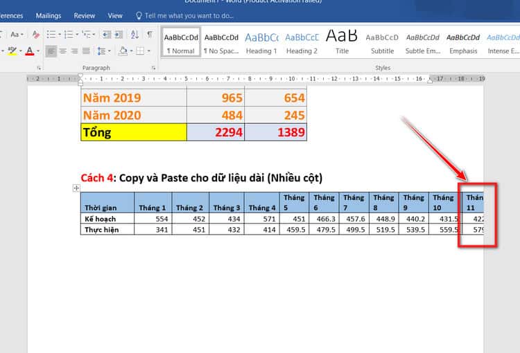 copy bi tran khỏi trang word