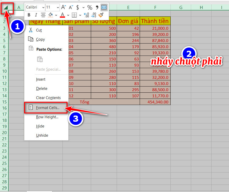 đặt password cho data