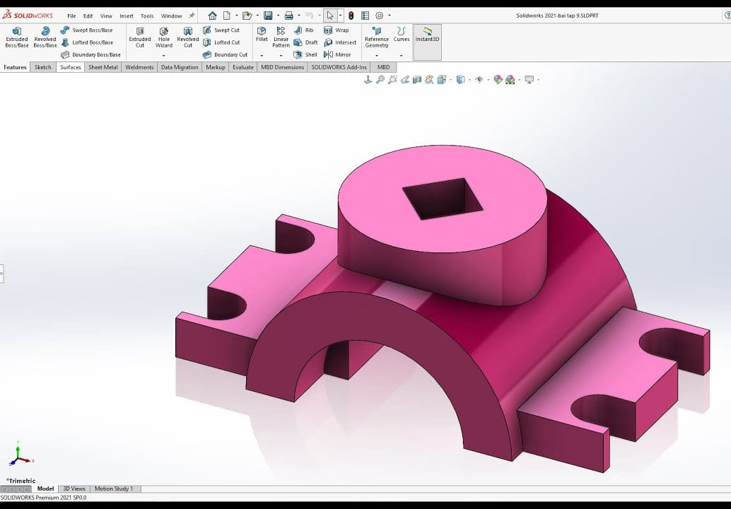 khóa học SolidWorks tại Bình Dương
