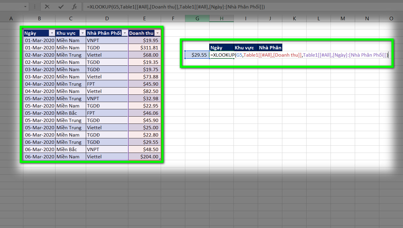 xlookup