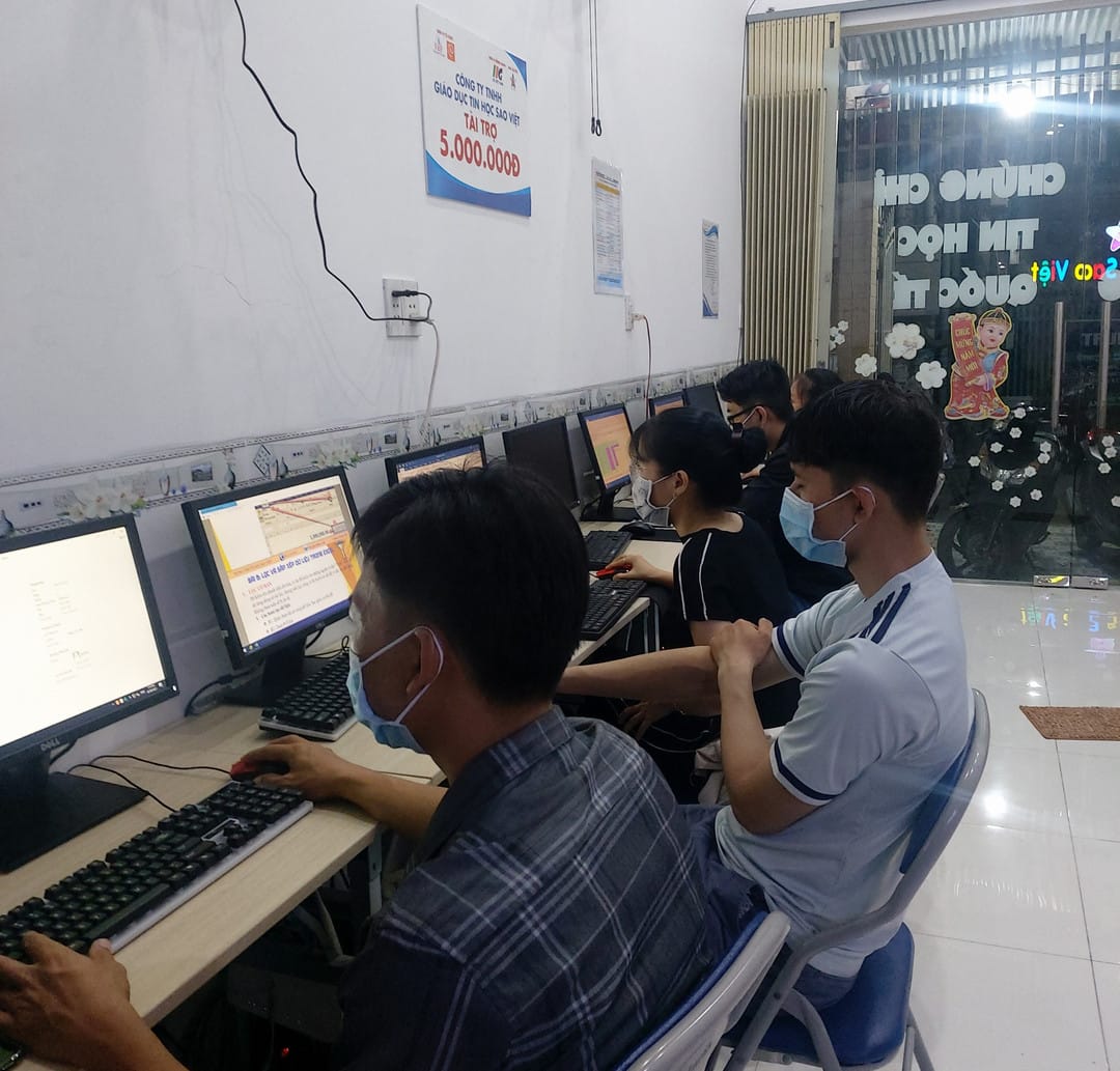 học máy tính văn phòng ở Bình Dương - Thuận An - Dĩ An - Thủ Dầu Một - Tân Uyên - Bến Cát