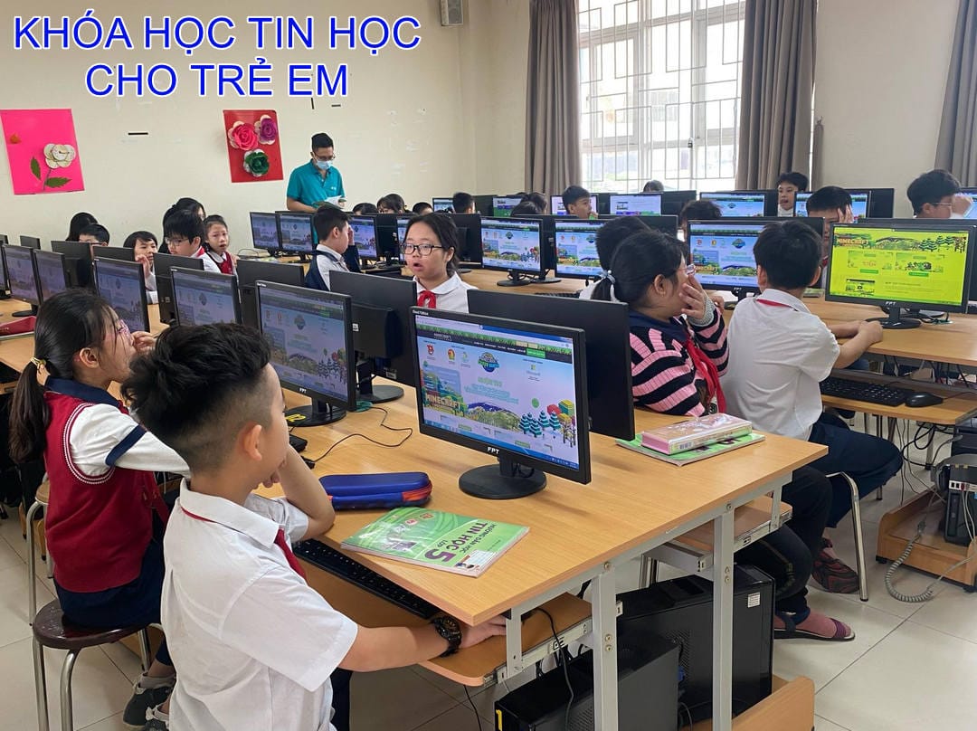 khóa học tin học thiếu nhi tại Tp.HCM