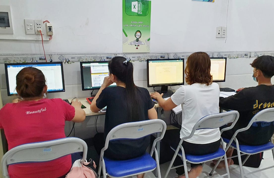 khóa học Excel tại Tp.HCM