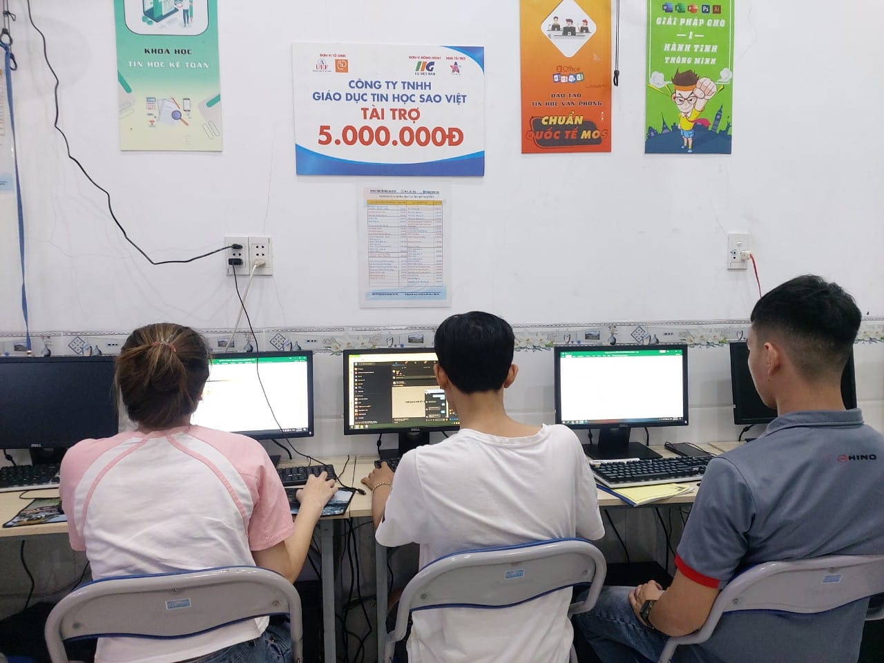 trung tâm tin học văn phòng ở Long Thành - Đồng Nai