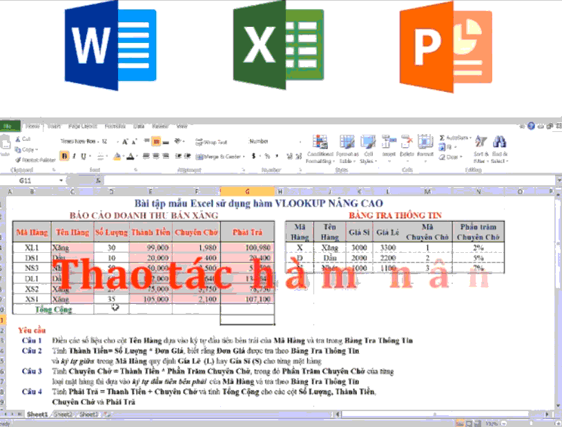 Nội dung khóa học tin học văn phòng