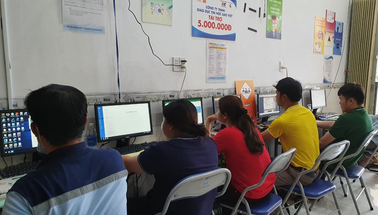khóa học vi tính văn phòng ở Thủ Dầu Một, Bình Dương