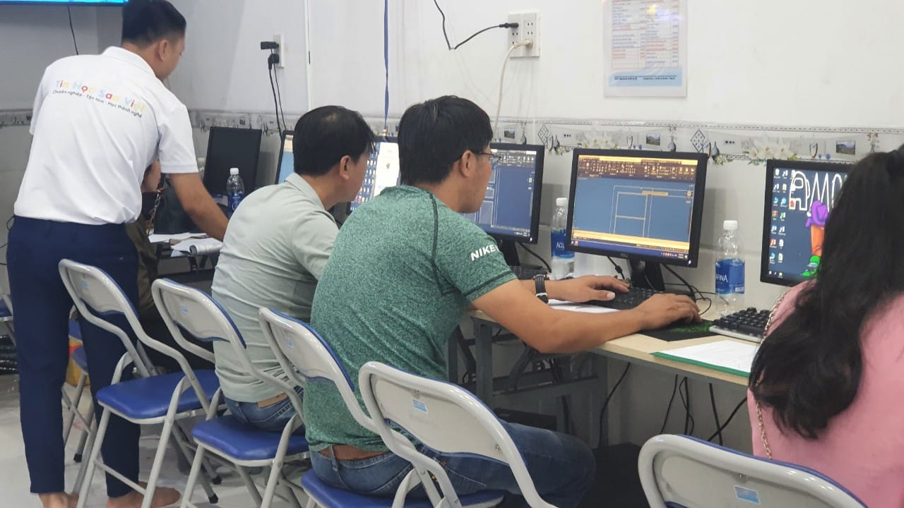 khóa học tin học ở Tân Uyên, Bình Dương