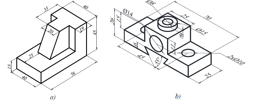 bài tập Autocad 3D - bài tập số 1