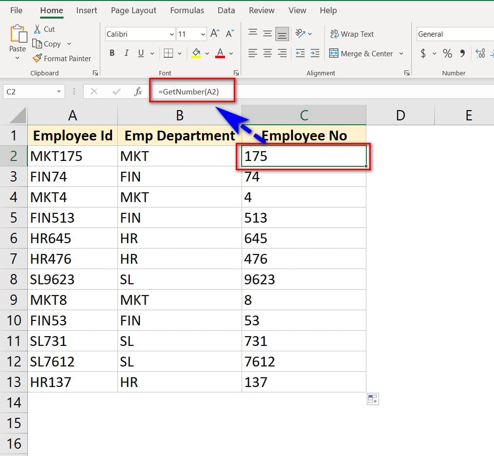 hình ảnh tách dữ liệu bằng getnumber