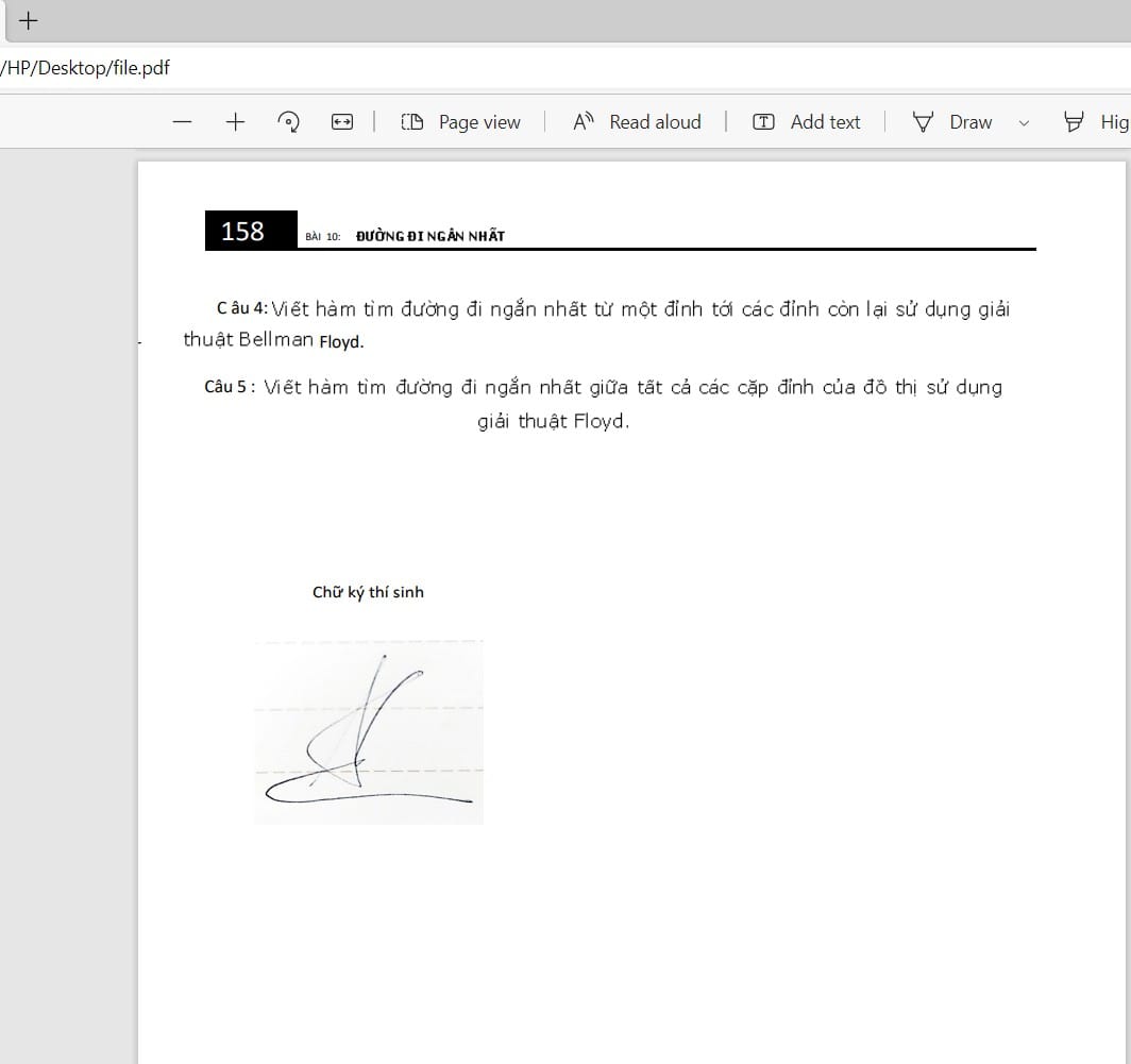 hình file pdf sau khi xuất