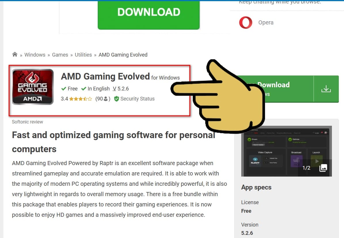 hình ảnh ứng dụng gaming evoled
