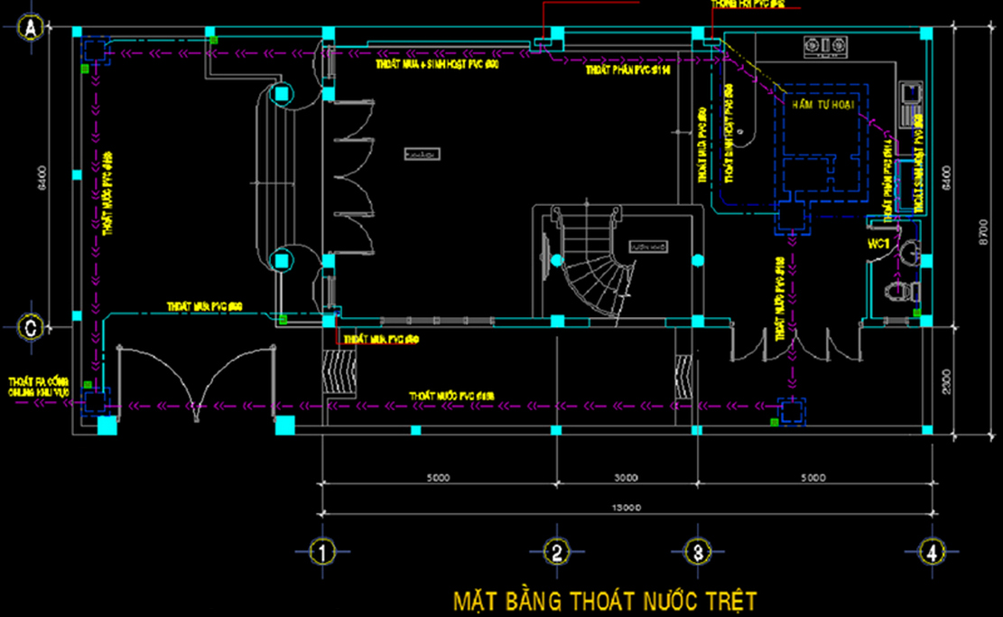 bản vẽ sau khóa học autocad