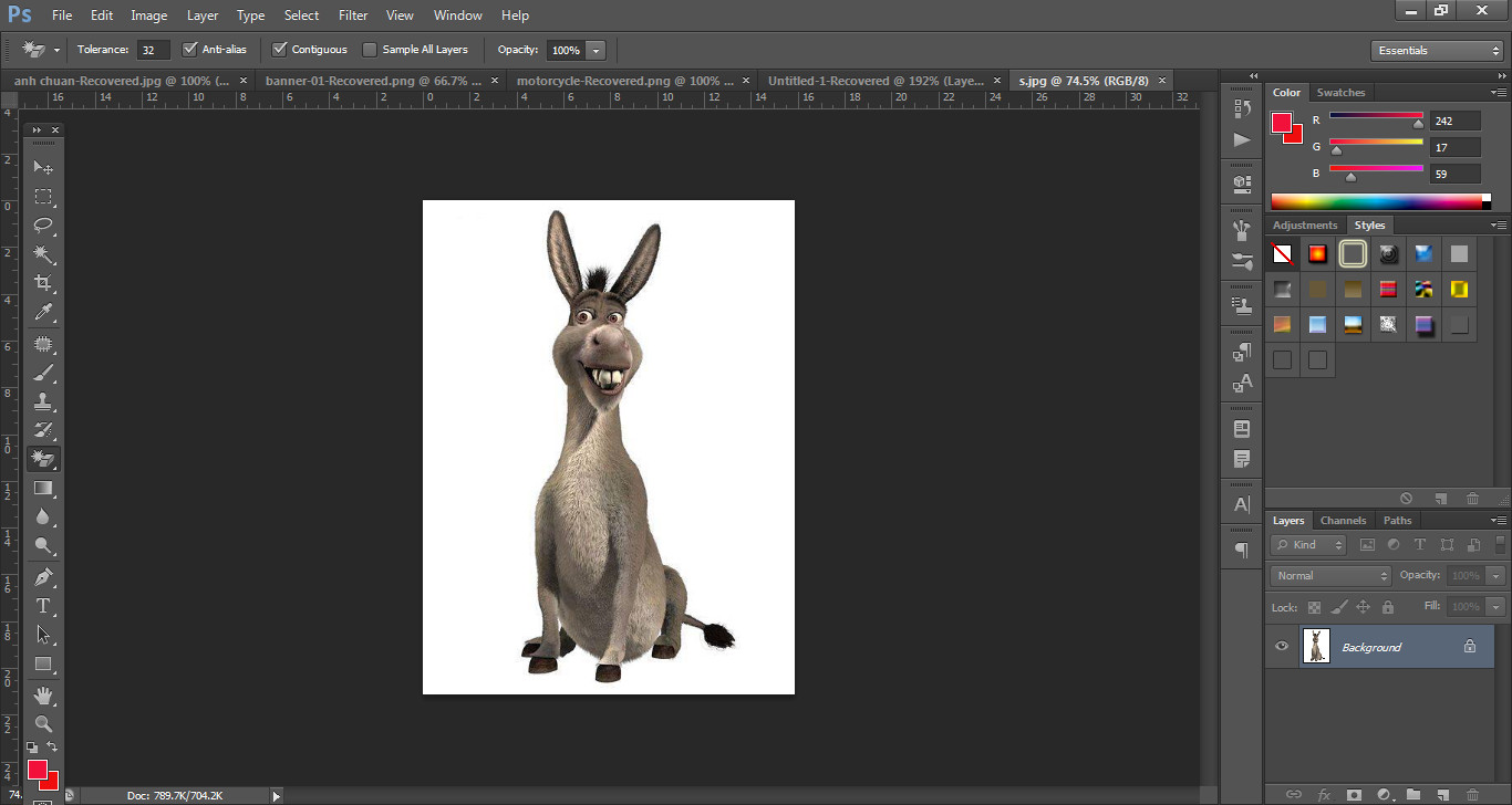 khoá học photoshop cấp tốc