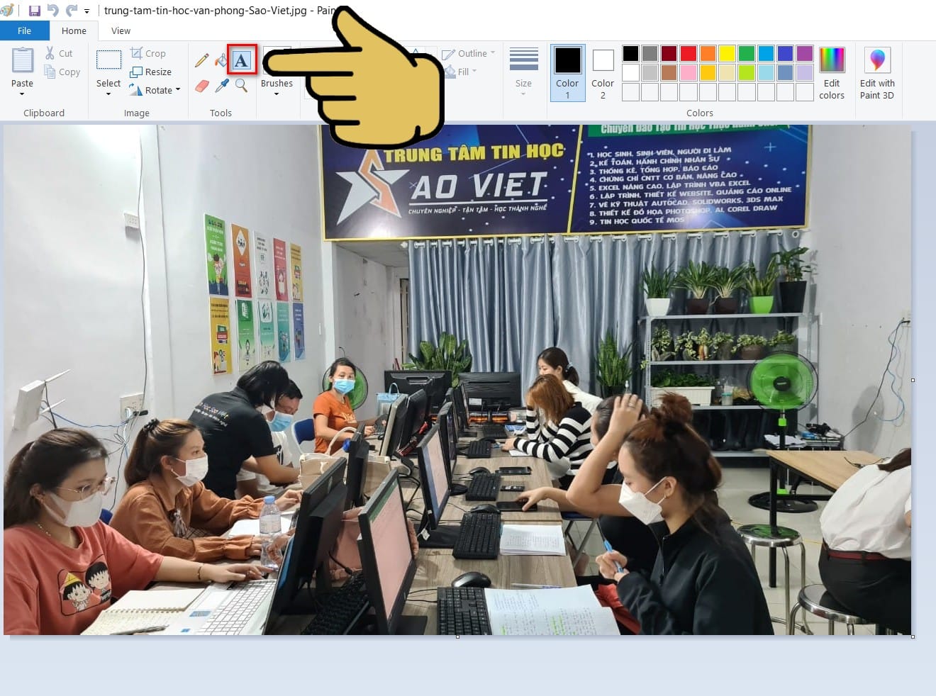 hình ảnh chọn biểu tượng a