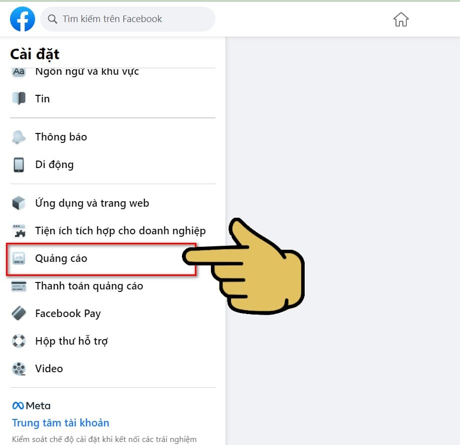 hình ảnh chọn quảng cáo