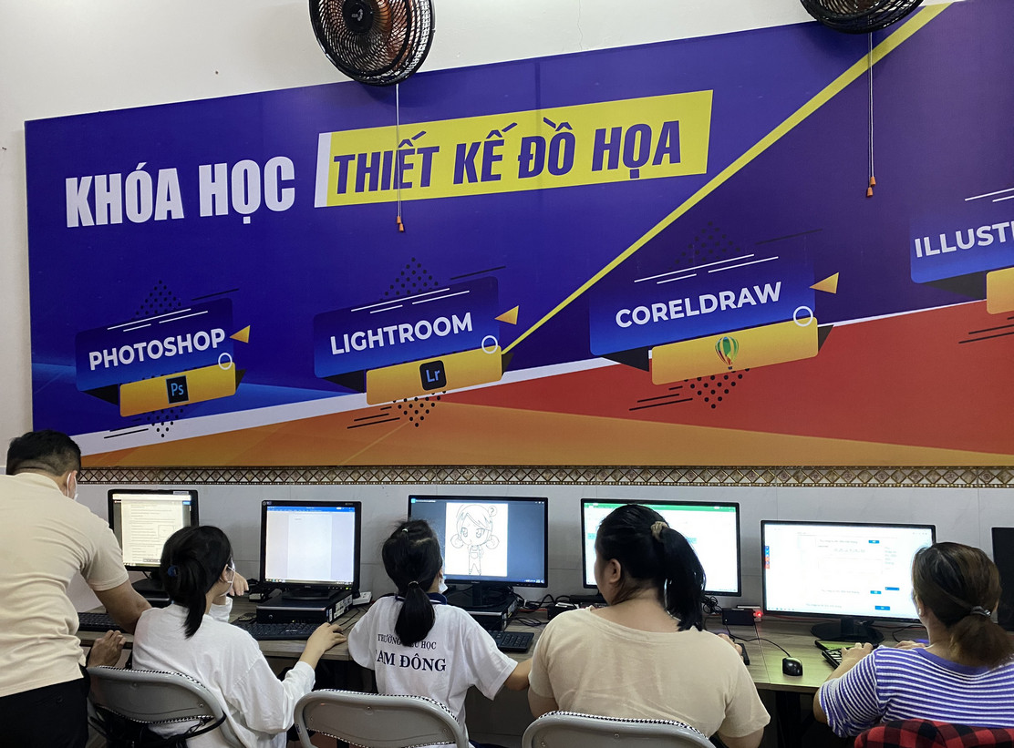 học photoshop