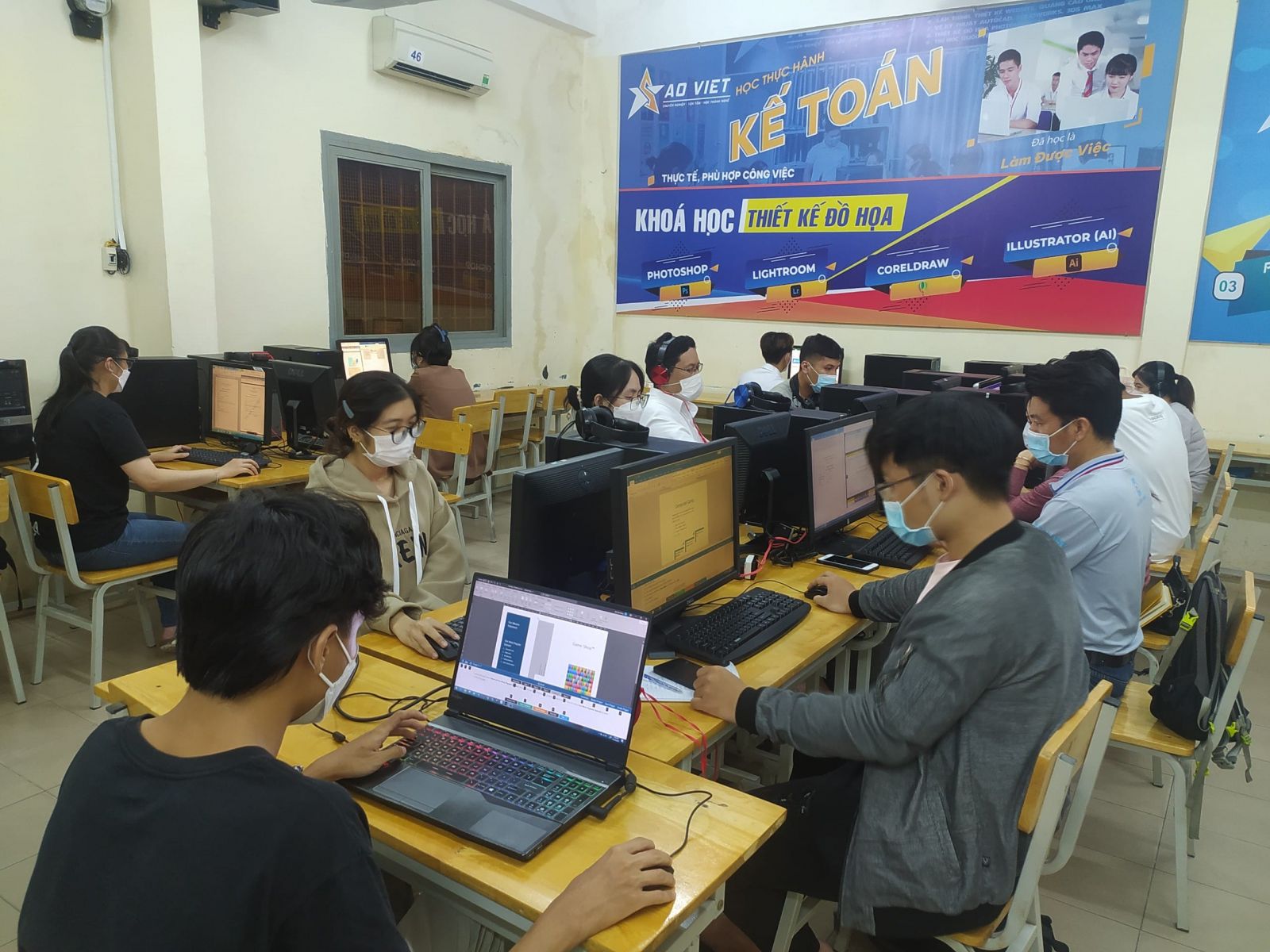 hinh ảnh đào tạo nội dung học autocad