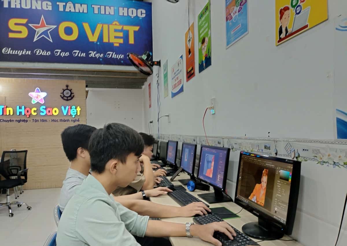 học photoshop sao việt