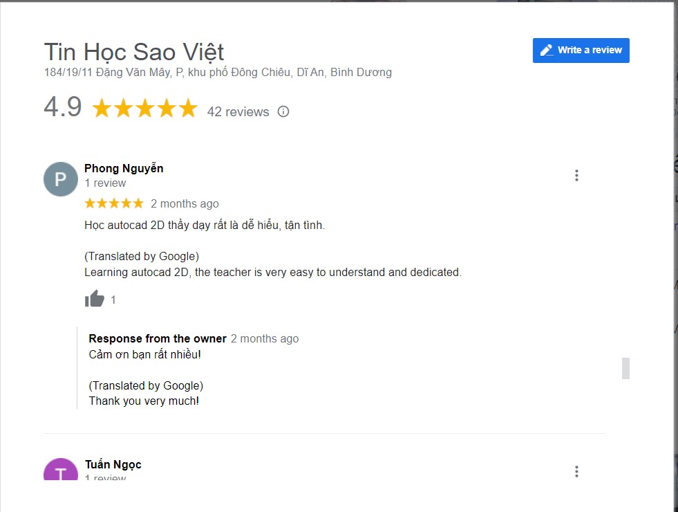 review khóa học thiết kế đồ họa