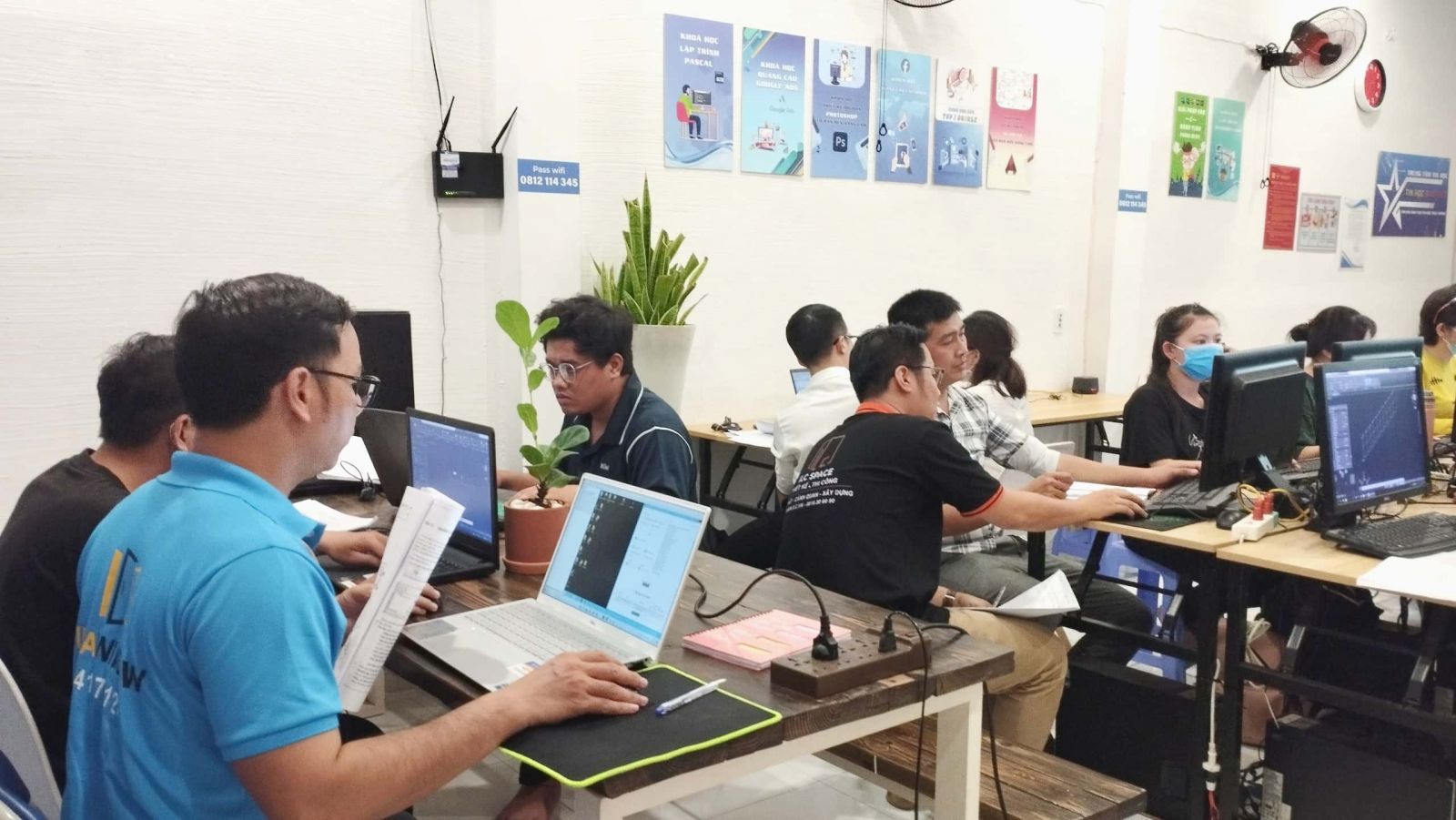 Học autocad tại cầu giấy trung tâm tin học Sao Việt