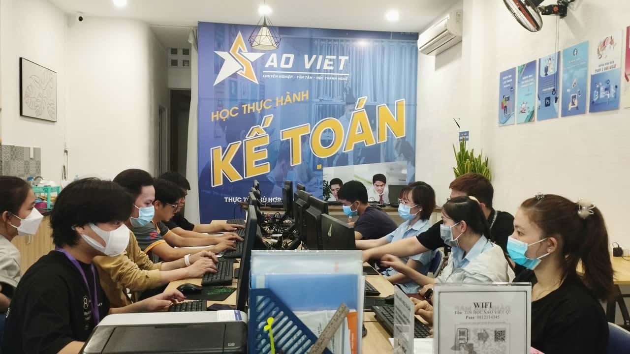 khóa học kế toán tại Dĩ An, Bình Dương