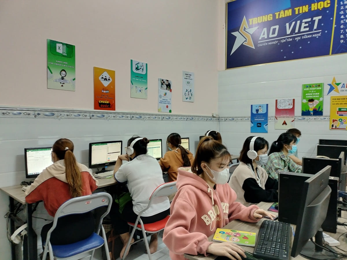 Thời gian học tại tin học Hai Bà Trưng