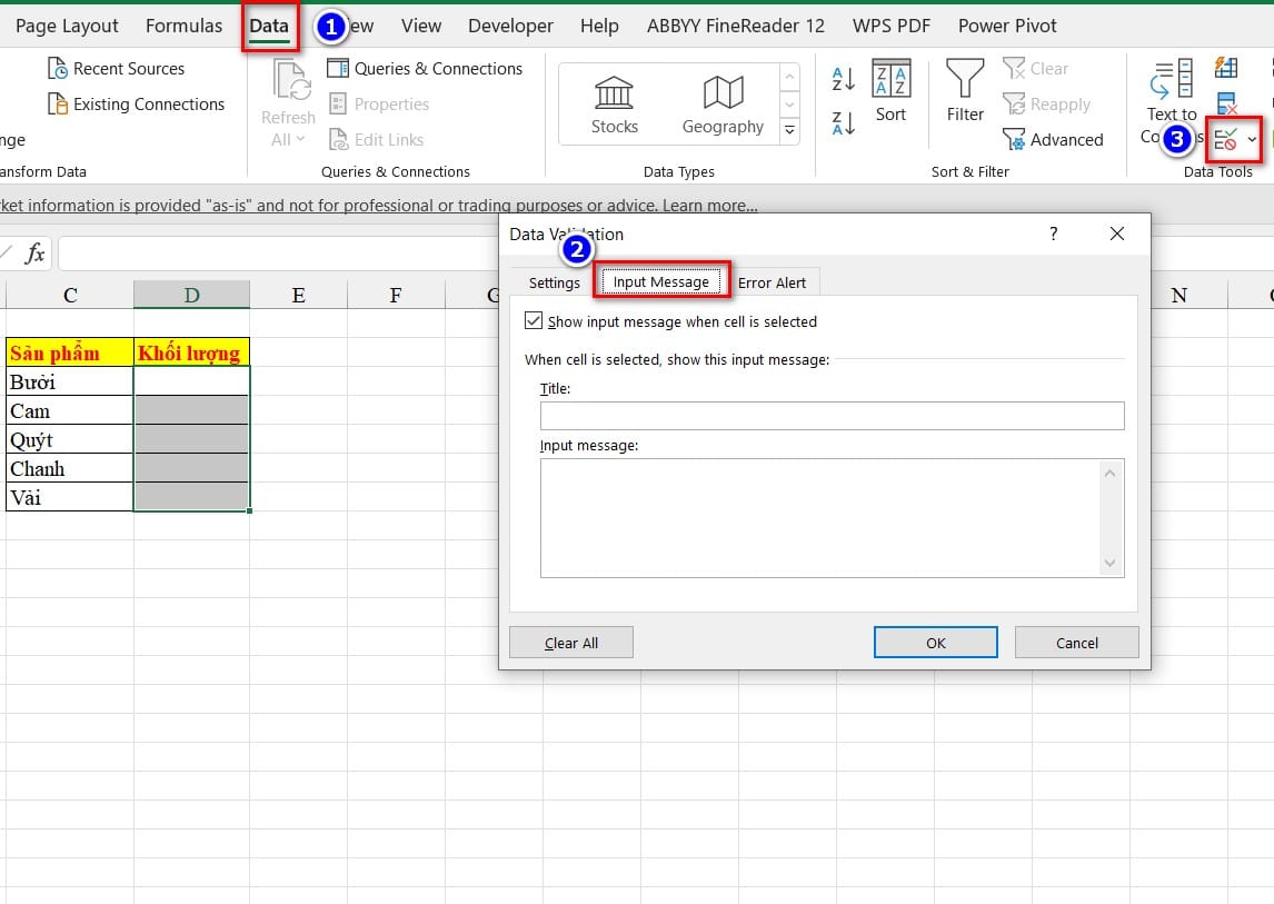 hình ảnh vào mục input message