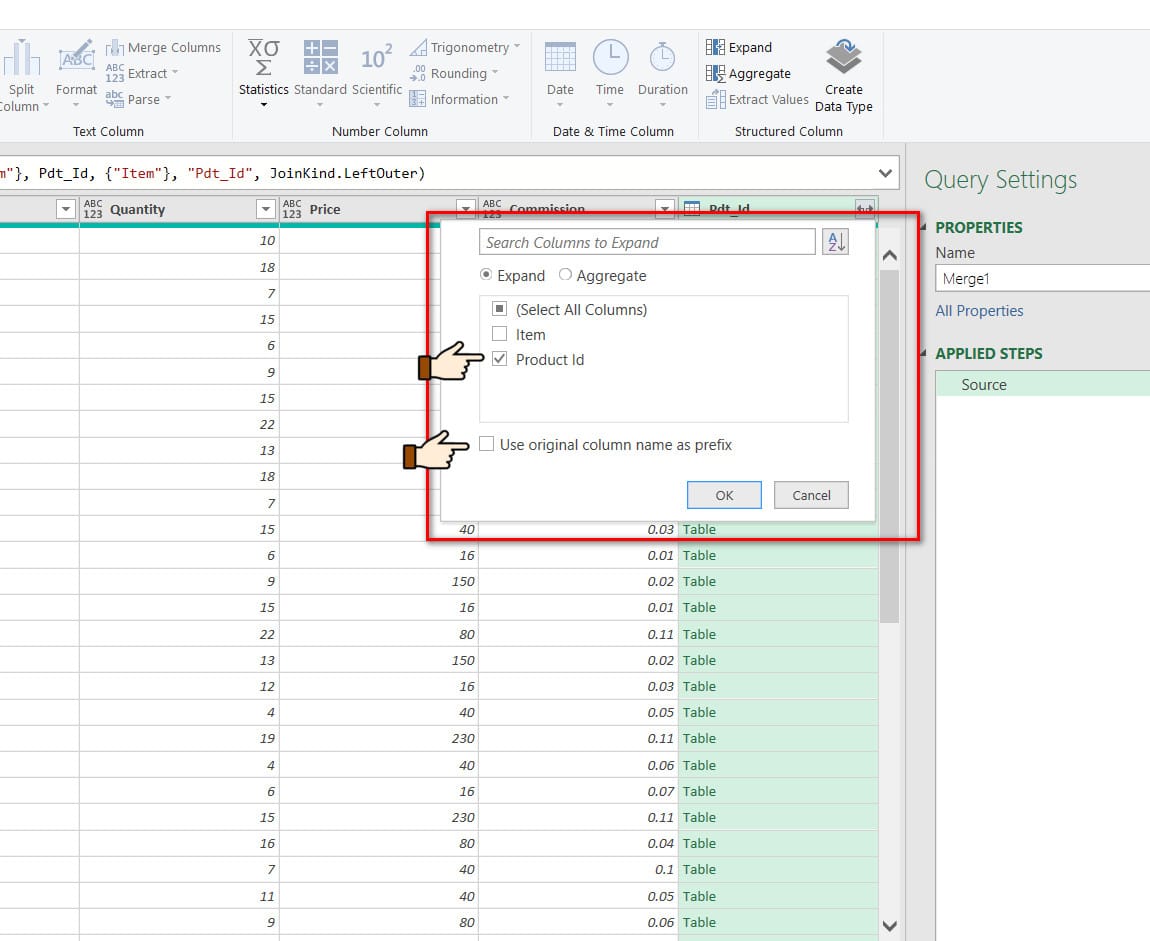 hình ảnh tích bỏ item
