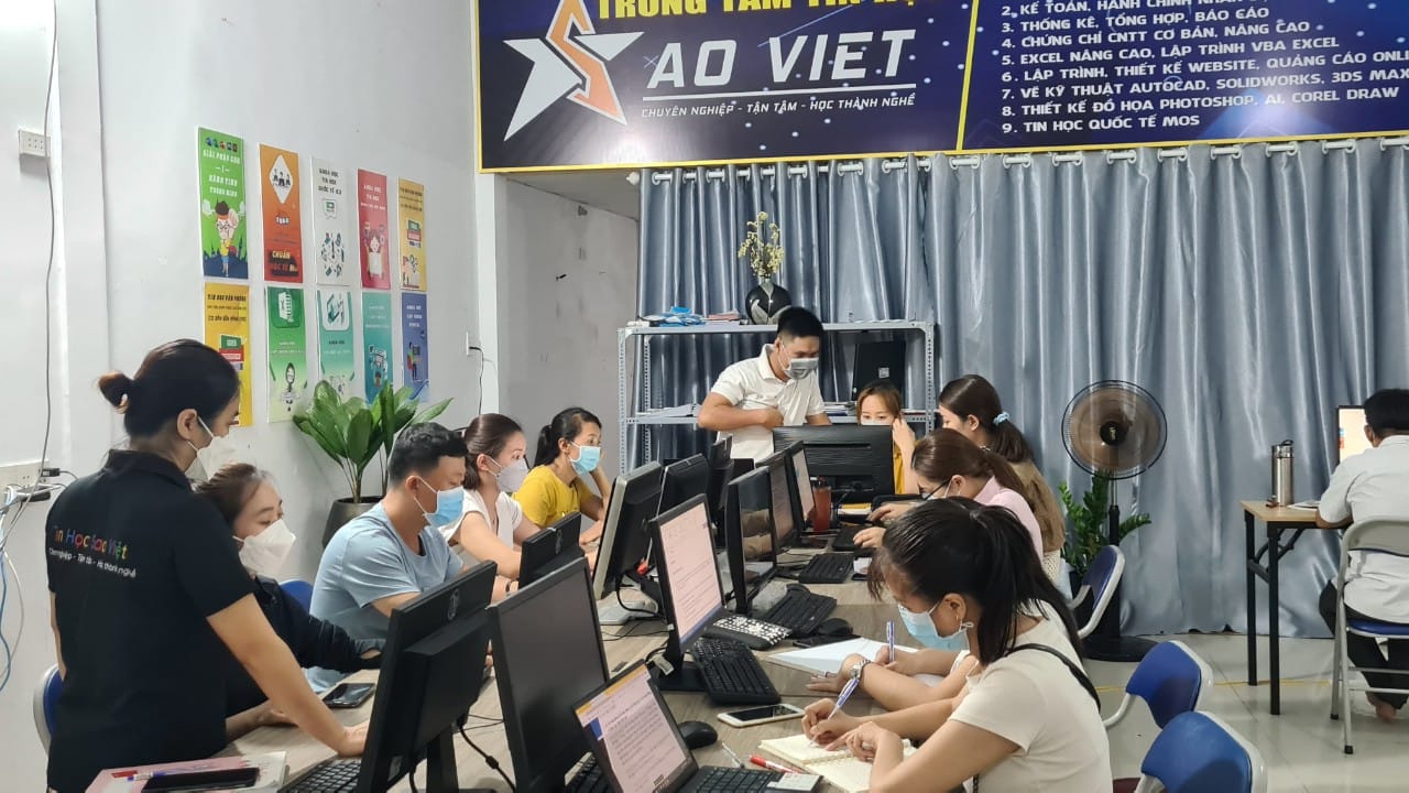 học kế toán tại Tin học Sao Việt