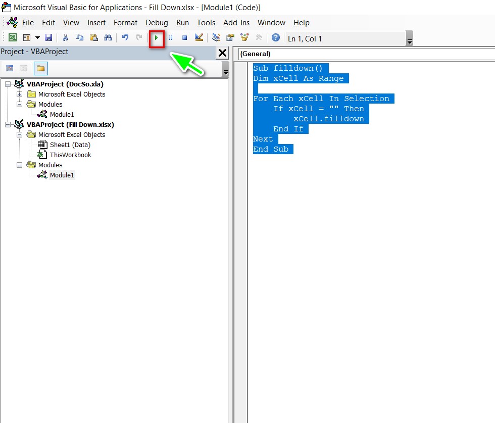 hình ảnh chạy code