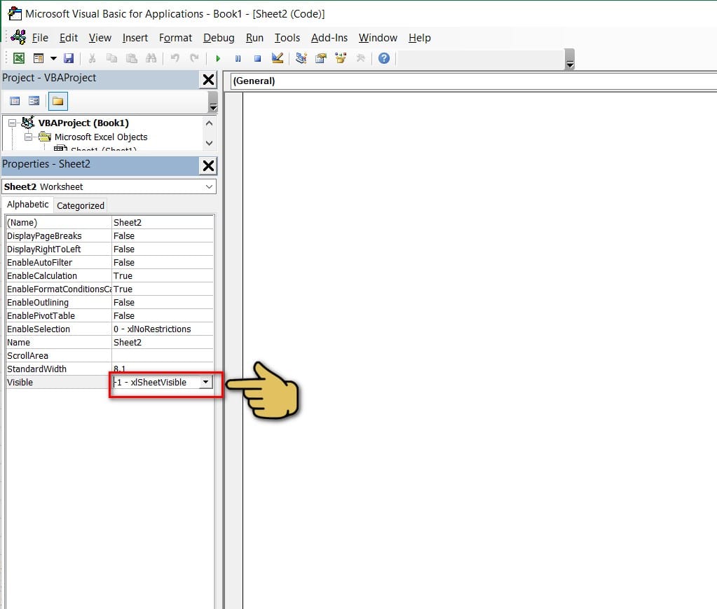 hình ảnh chọn thuộc tính bỏ ảnh ẩn