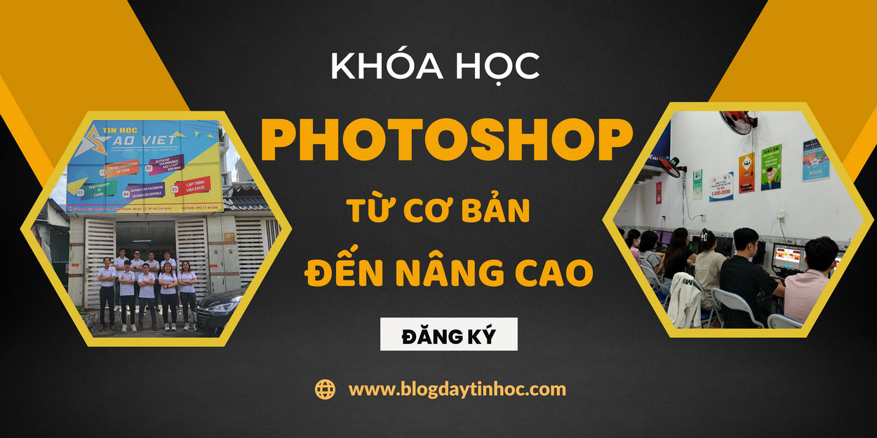 khóa học photoshop quận 1