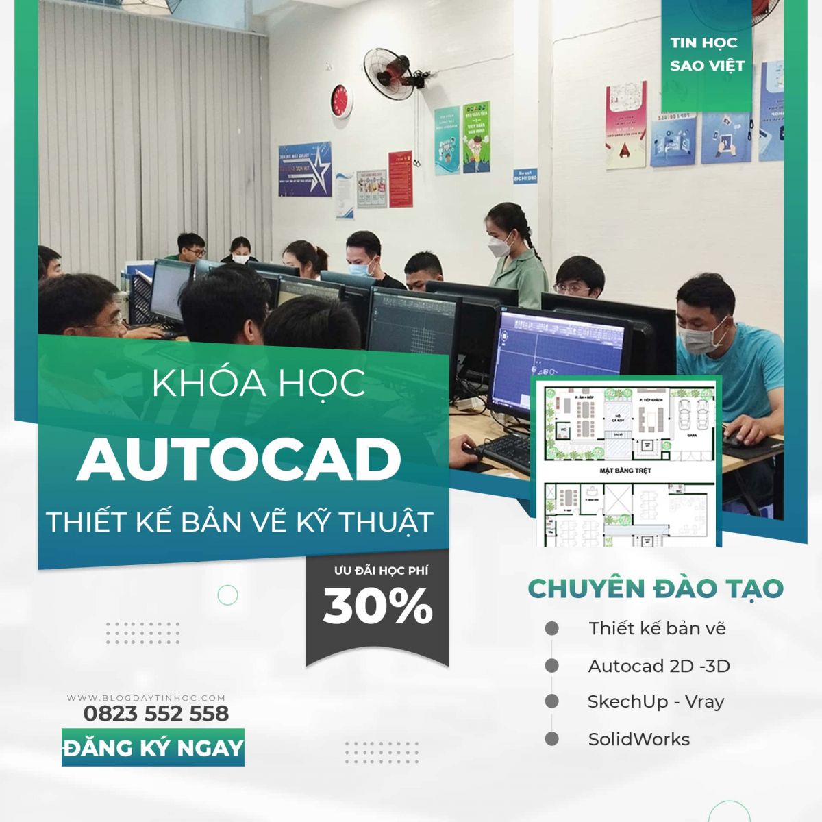 Khóa học Autocad ở quận Hoàn Kiếm