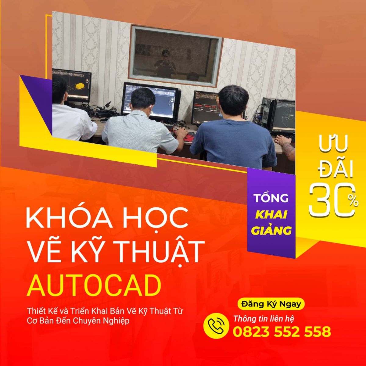 Khóa học autocad tại nam từ liêm