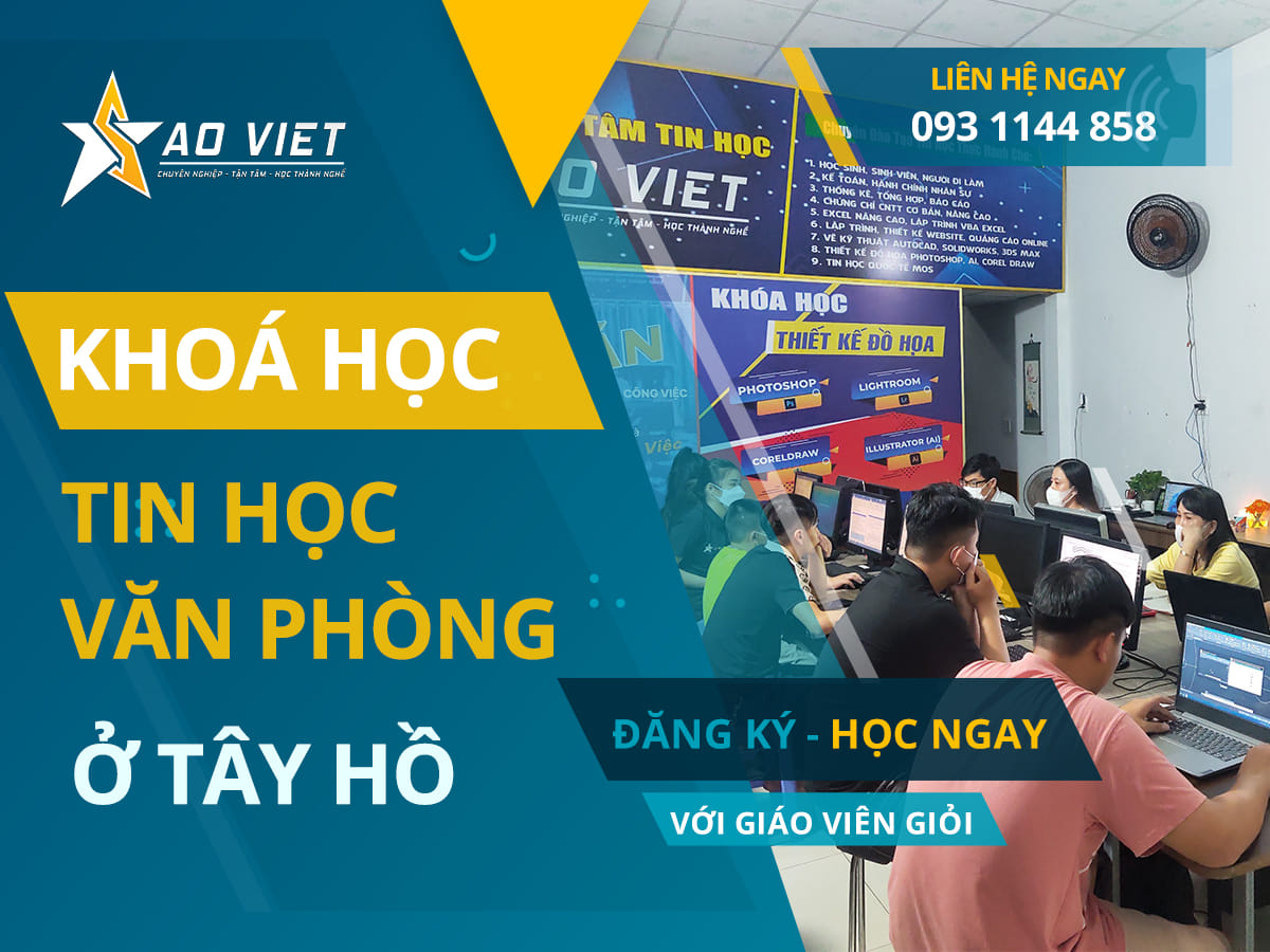 Trung tâm tin học ở Tây Hồ Hà Nội