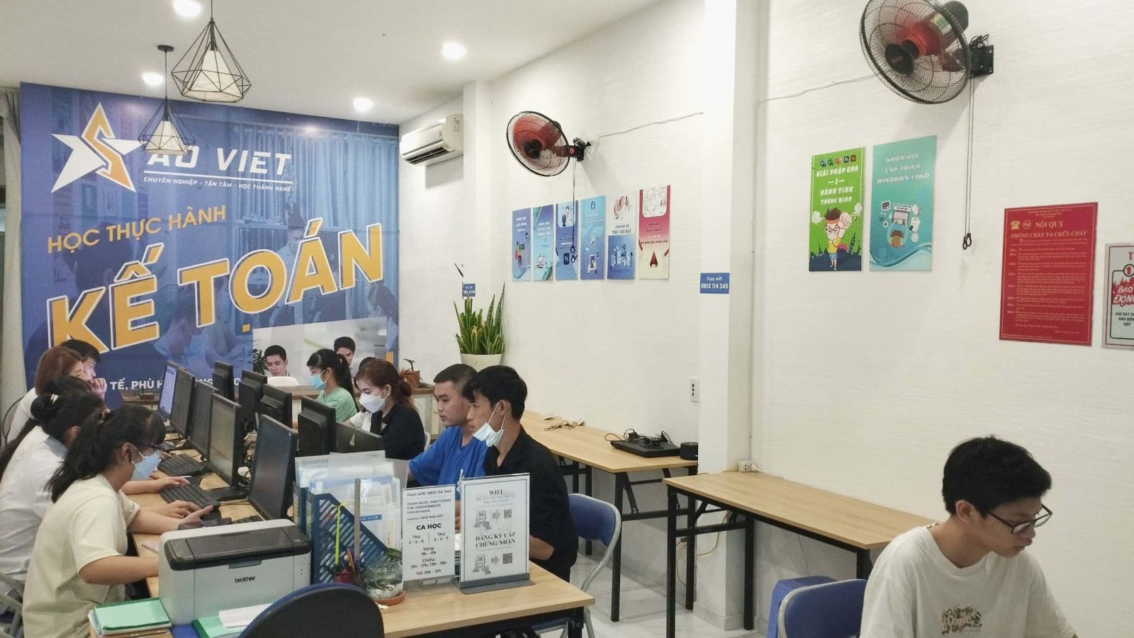 học kế toán thực hành cầu giấy