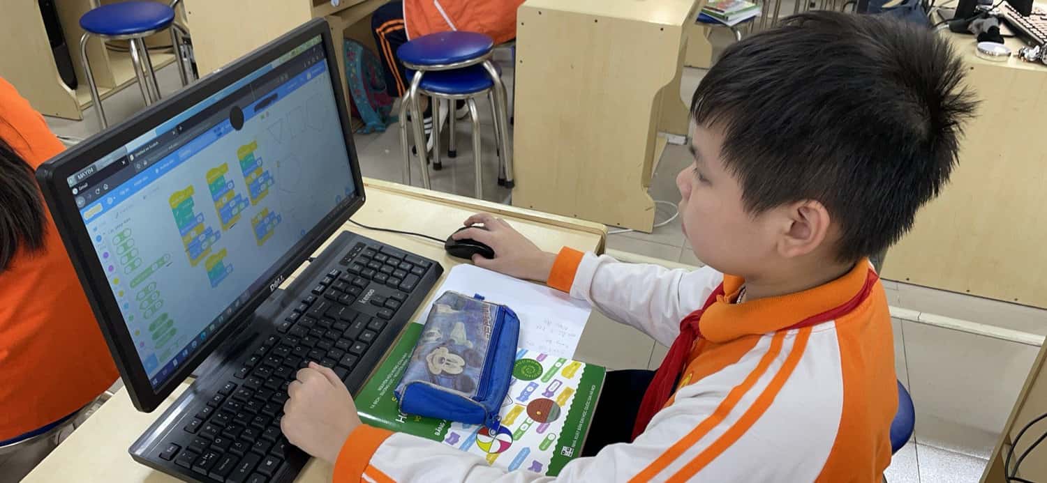 lớp học lập trình cho trẻ em