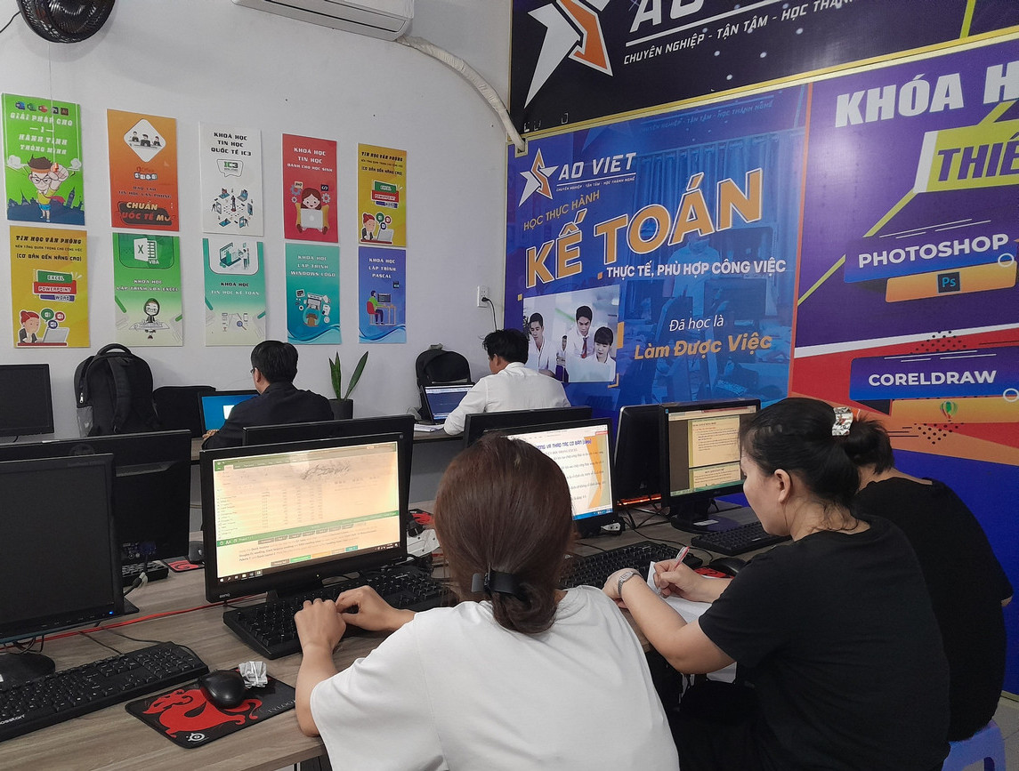 học kế toán sao việt hoàn mai