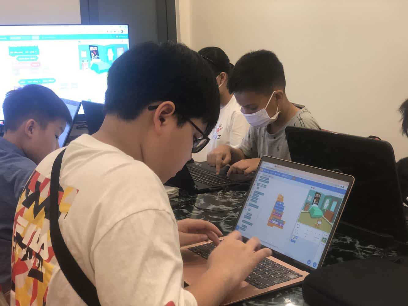 khóa học lập trình cho trẻ em tại quận 2