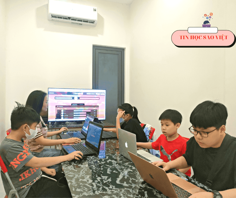 khóa học lập trình cho trẻ em