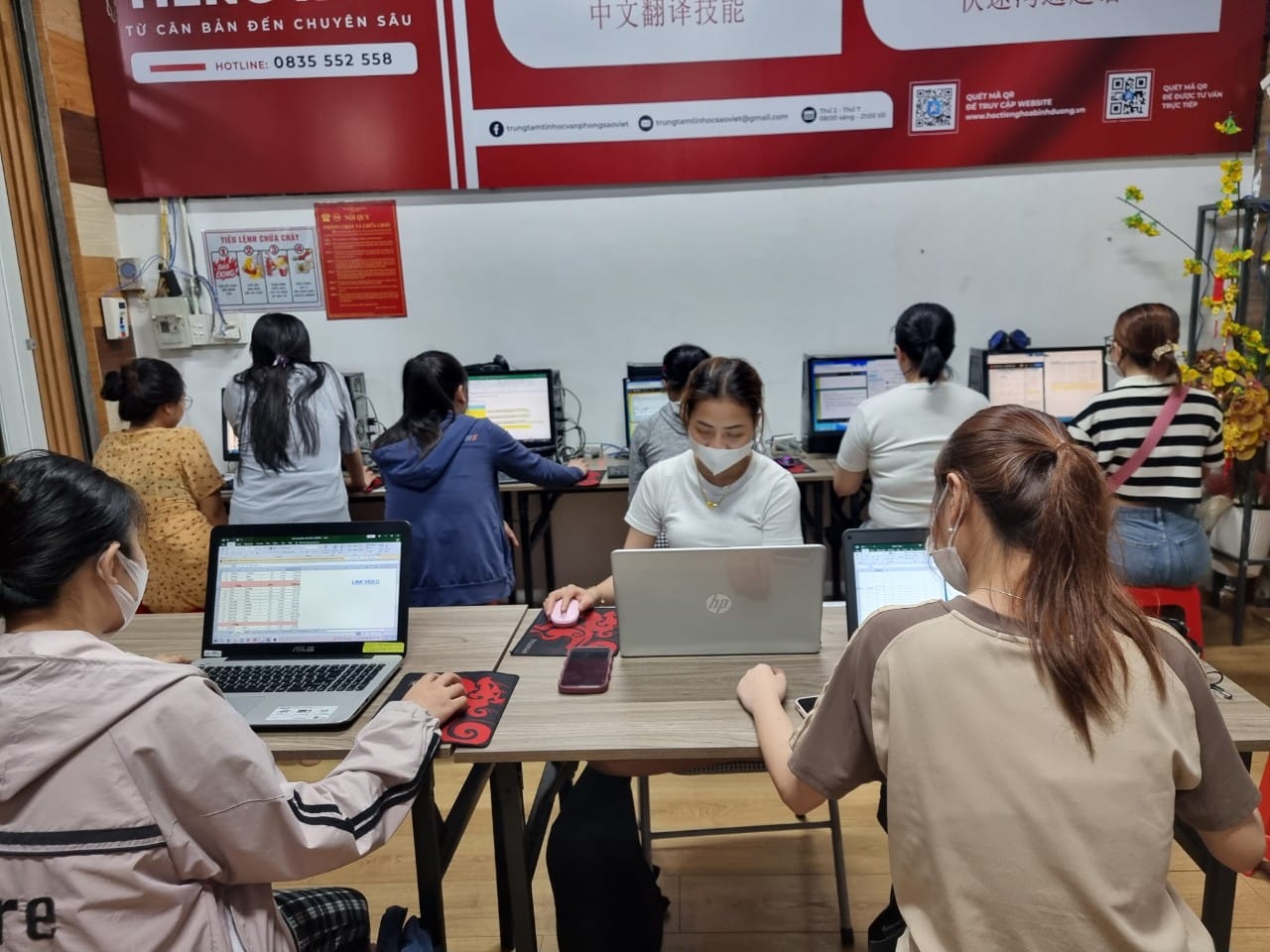 trung tâm tin học ở Thanh Xuân