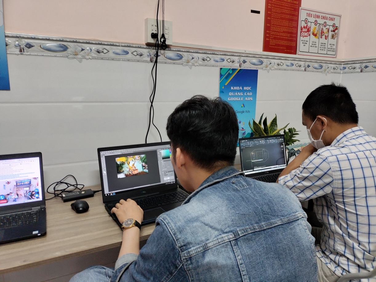 học photoshop
